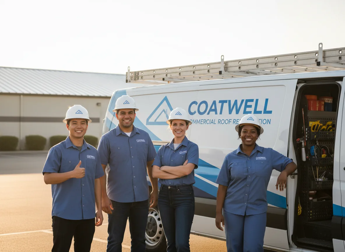 Commercial roof coating company in Garfield, KY